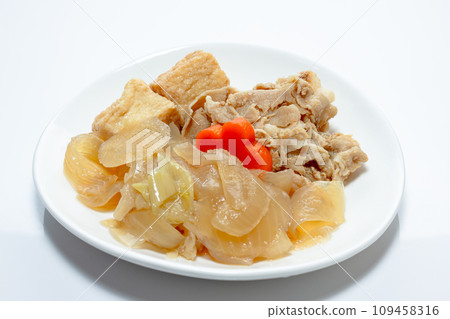 豬肉芝麻壽喜燒風格燉菜 豬肉芝麻壽喜燒風格燉菜 109458316