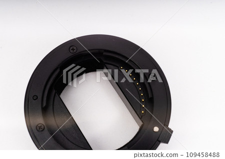 Macro rings for macro photography isolated on white background. Macro rings for macro photography isolated on white background. 109458488