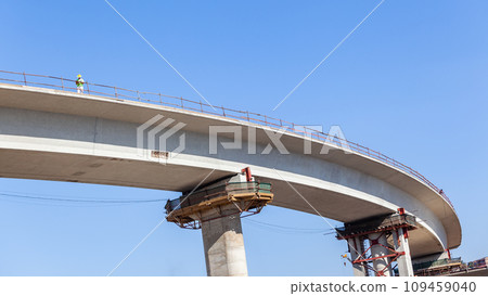 New Road Highway Ramp Overhead Structure New Road Highway Ramp Overhead Structure 109459040