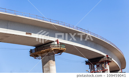 New Road Highway Ramp Overhead Structure New Road Highway Ramp Overhead Structure 109459041