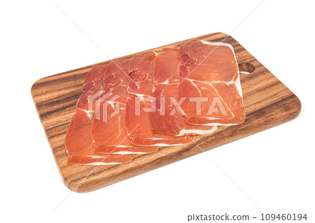 Jerked meat and dry-cured ham from Spain 109460194