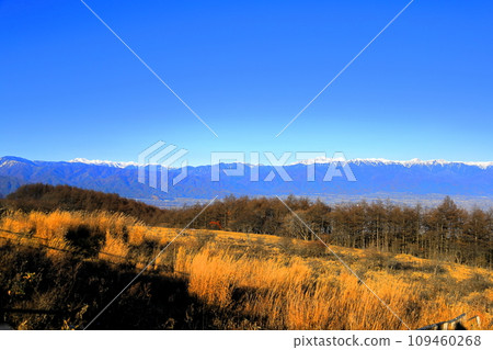 從高博地高原/長野縣鹽尻市看北阿爾卑斯山 109460268