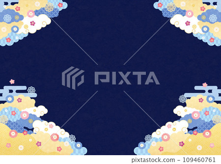 Background material-early spring frame 4-3 109460761
