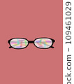 Illustration of simple glasses 109461029