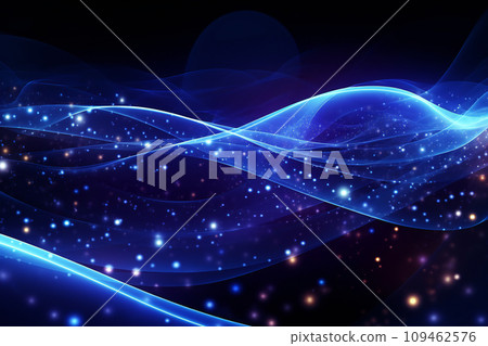 藍色電子空間背景素材 藍色電子空間背景素材 109462576