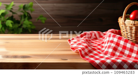 Picnic Table Cloth, Checkered Napkin, Red White Tablecloth, Kitchen Towel, Restaurant Dishcloth 109463283