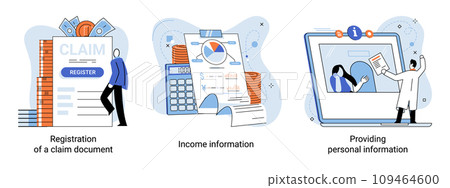 Compensation vector illustration. Refund your dedication with fruitful compensation, garden financial remuneration Find redress in garden financial remuneration, where allowances bloom Your salary 109464600