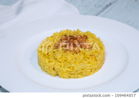 Portion of risotto Portion of risotto 109464857