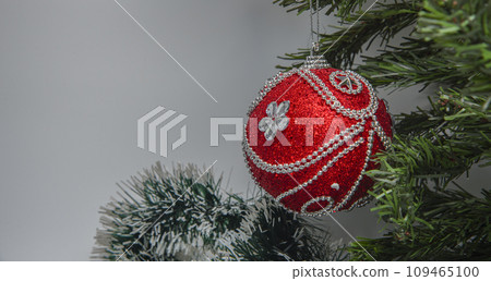 Christmas decorations and toys. New Year atmosphere. Christmas decorations and toys. New Year atmosphere. 109465100