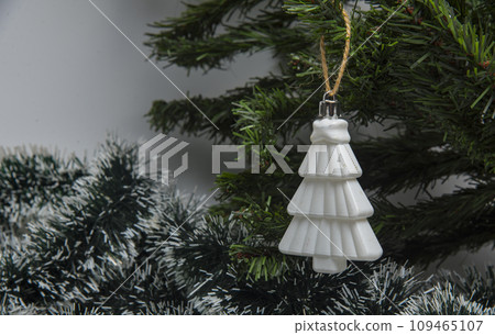 Christmas decorations and toys. New Year atmosphere. 109465107