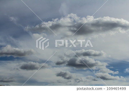 The vast blue sky and clouds sky 109465499