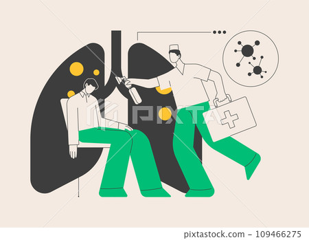 Anaphylaxis abstract concept vector illustration. 109466275