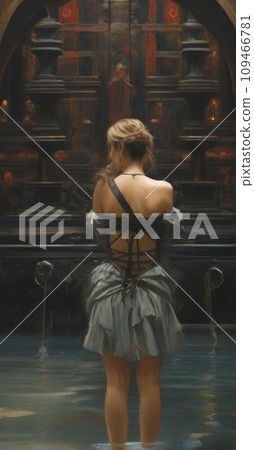 美麗的女人肖像 109466781
