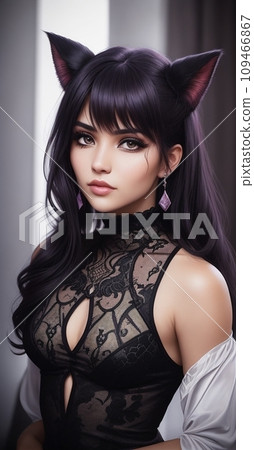 貓耳朵女孩 109466867