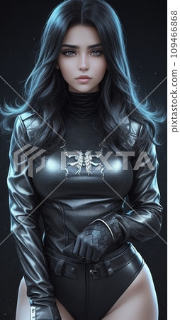 穿黑衣服的天蠍座女人 109466868