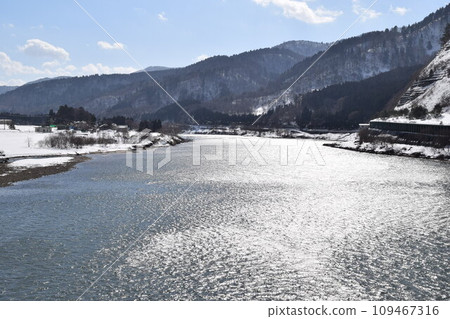 Mogami River Japan's three major rapids 109467316