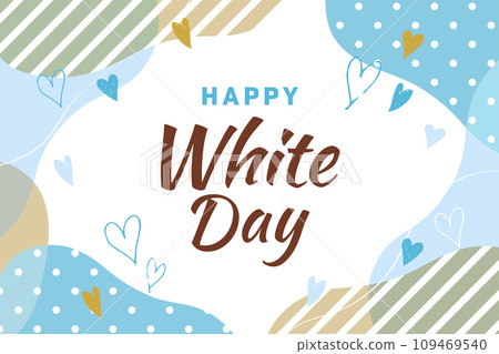 Stylish White Day banner material (3:2) Stylish White Day banner material (3:2) 109469540