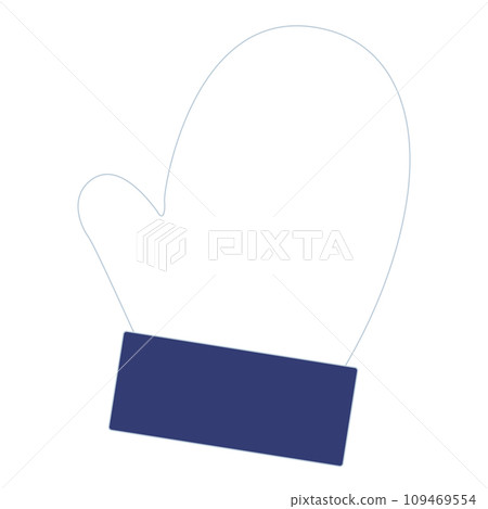 Colored winter gloves icon Vector Colored winter gloves icon Vector 109469554