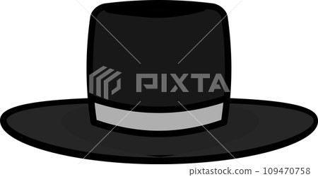 Simple top hat illustration 109470758