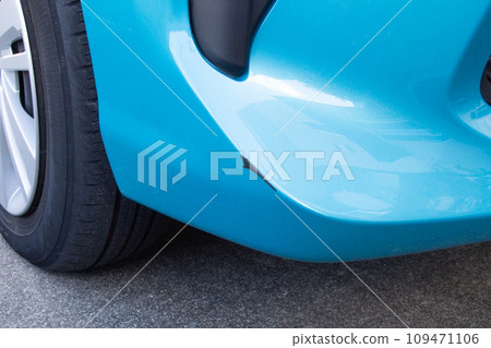 汽車保險桿刮痕（前保險桿） 109471106