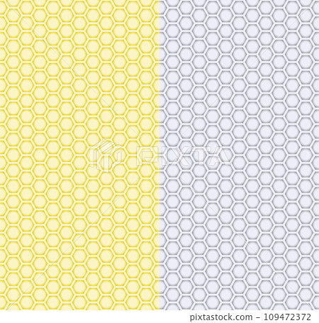 Honeycomb structure design background gold x silver Honeycomb structure design background gold x silver 109472372