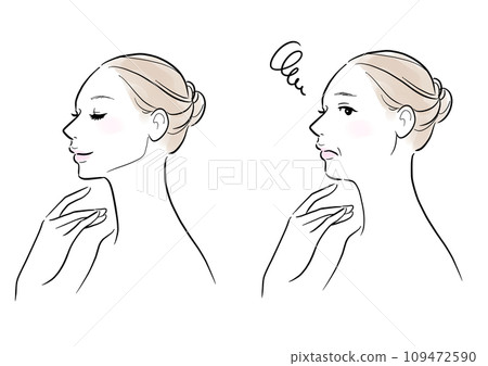 前後臉部線條變化 109472590