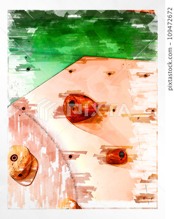 sketch bouldering bouldering wall wall wooden hold climbing gym bouldering gym 109472672