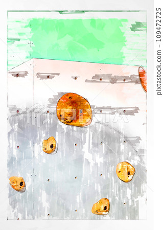 sketch bouldering bouldering wall wall wooden hold climbing gym bouldering gym 109472725