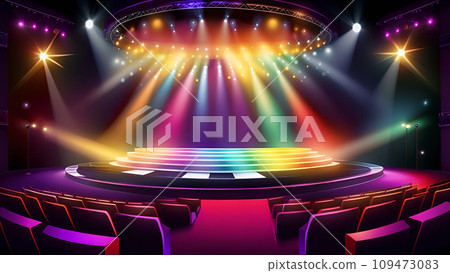 舞台/舞台/聚光燈材質 109473083