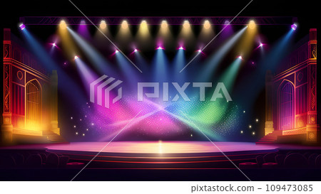 舞台/舞台/聚光燈材質 109473085