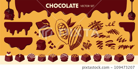 巧克力插圖零件集 巧克力插圖零件集 109473207