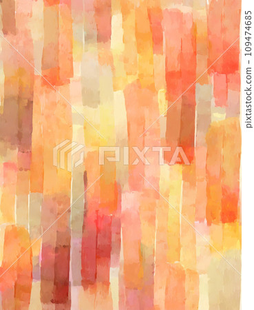 [AI generated] Abstract pattern in warm colors 109474685