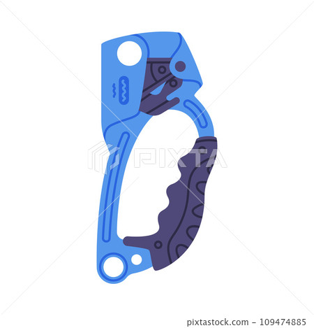 Rope Hand Ascender as Climbing Equipment Vector Illustration Rope Hand Ascender as Climbing Equipment Vector Illustration 109474885