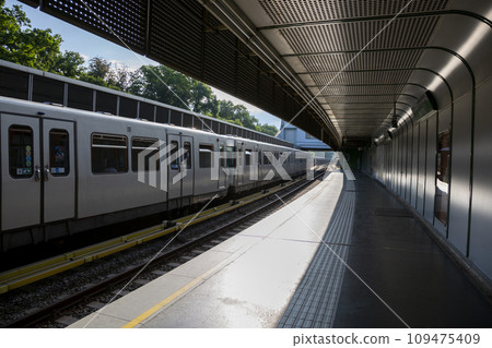View of Hietzing Metro station in Vienna View of Hietzing Metro station in Vienna 109475409