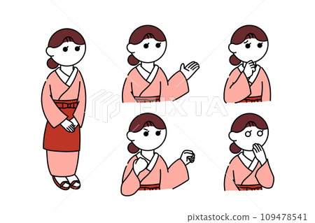 Landlady facing left set 109478541