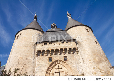 Craffe Gate, the oldest fortification in Nancy, historic town. 109478873