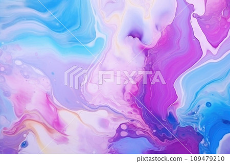 Alcohol ink is translucent. Abstract multicolored marble texture background Alcohol ink is translucent. Abstract multicolored marble texture background 109479210