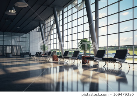 Airport waiting room Airport waiting room 109479350