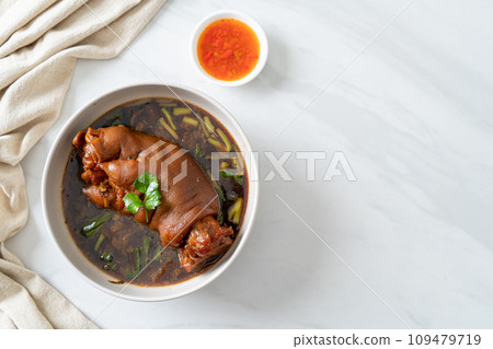 Stewed Pork Knuckle or Stewed Pork Leg Stewed Pork Knuckle or Stewed Pork Leg 109479719