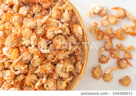 dried shrimps or dried salted prawn dried shrimps or dried salted prawn 109480031