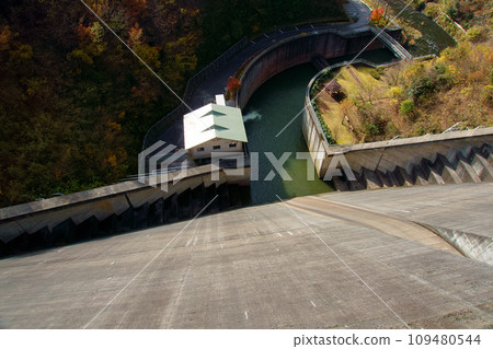 從田無堤防看到的谷底景色 從田無堤防看到的谷底景色 109480544
