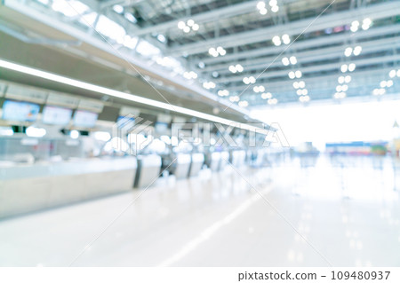 abstract blur airport terminal for background abstract blur airport terminal for background 109480937