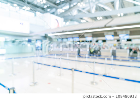 abstract blur airport terminal for background abstract blur airport terminal for background 109480938
