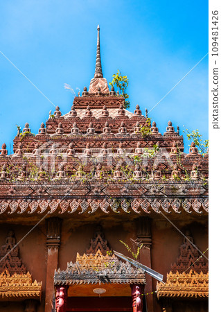 Wat Khao Angkhan temple in Buriram, Thailand Wat Khao Angkhan temple in Buriram, Thailand 109481426