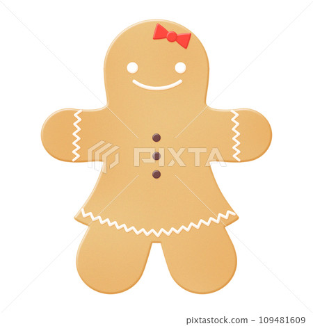薑餅插畫素材 109481609