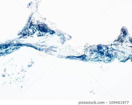 rippling water flow 109481977