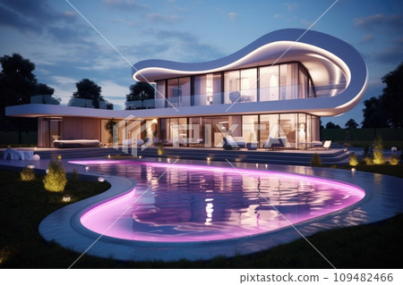 Luxury villa with swimming pool 109482466