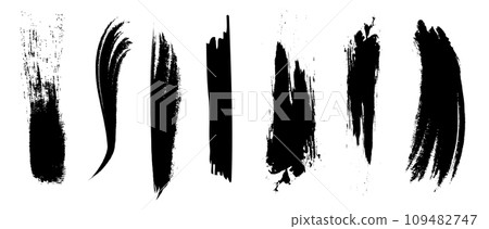 beautiful brush strokes 109482747
