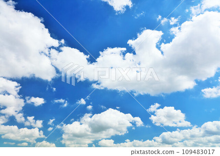 Summer blue sky and clouds 109483017
