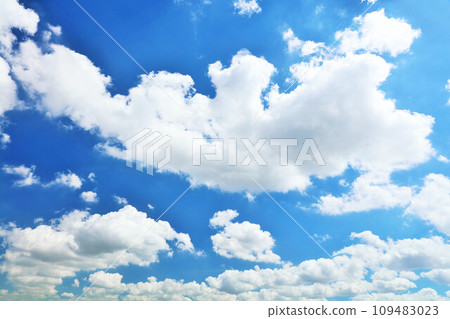 Summer blue sky and clouds Summer blue sky and clouds 109483023